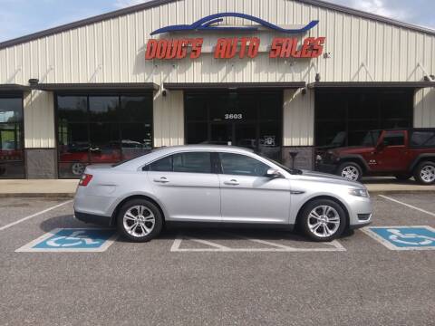2016 Ford Taurus for sale at DOUG'S AUTO SALES INC in Pleasant View TN
