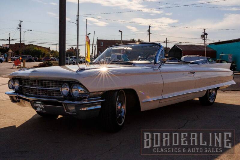 1962 Cadillac Series 62 for sale at Borderline Classics & Auto Sales - CLASSICS FOR SALE in Dinuba CA