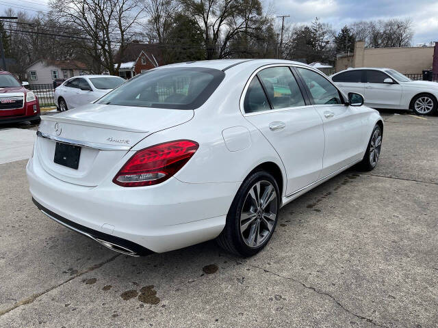 2018 Mercedes-Benz C-Class for sale at Capital Auto Financing in Redford, MI