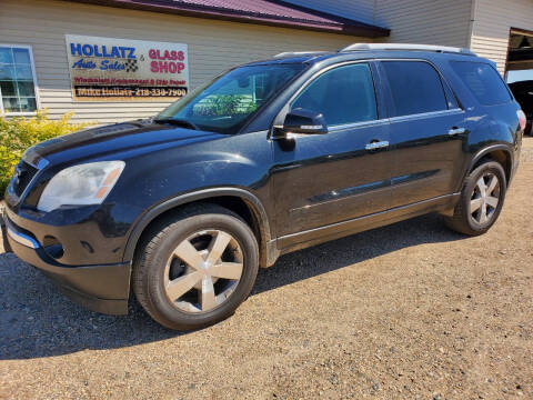 2012 GMC Acadia for sale at Hollatz Auto Sales in Parkers Prairie MN