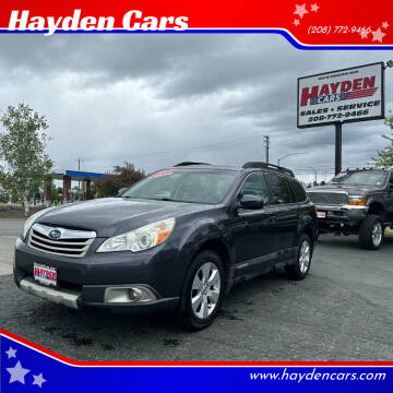 2011 Subaru Outback for sale at Hayden Cars in Coeur D Alene ID