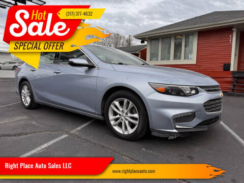 2018 Chevrolet Malibu for sale at Right Place Auto Sales LLC in Indianapolis IN