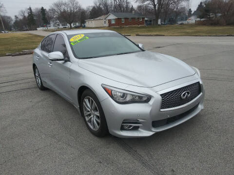 2014 Infiniti Q50 Hybrid for sale at Magana Auto Sales Inc in Aurora IL