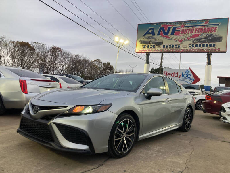 2022 Toyota Camry for sale at ANF AUTO FINANCE in Houston TX