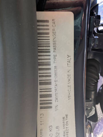 2014 Maserati Ghibli S Q4