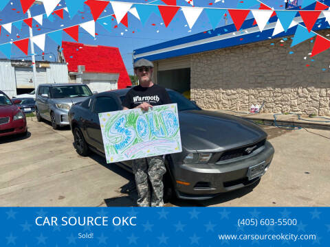 2011 Ford Mustang for sale at Car One - CAR SOURCE OKC in Oklahoma City OK