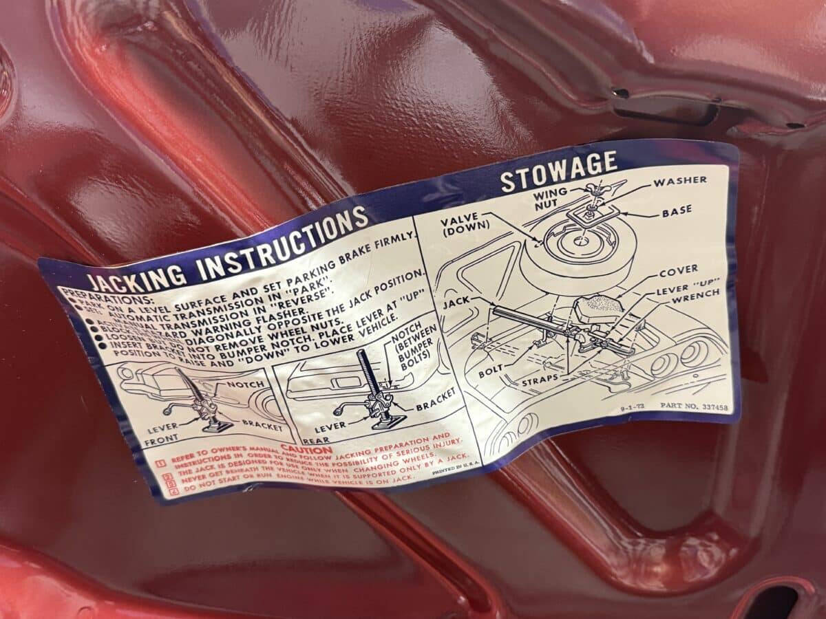 1973 Chevrolet Camaro 54