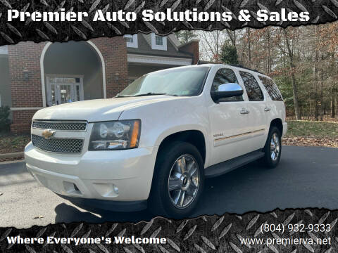 2010 Chevrolet Tahoe for sale at Premier Auto Solutions & Sales in Quinton VA
