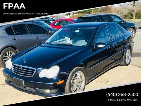 2005 Mercedes-Benz C-Class for sale at FPAA in Fredericksburg VA