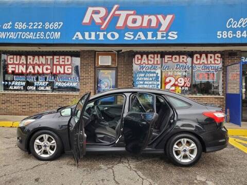 2014 Ford Focus for sale at R Tony Auto Sales in Clinton Township MI