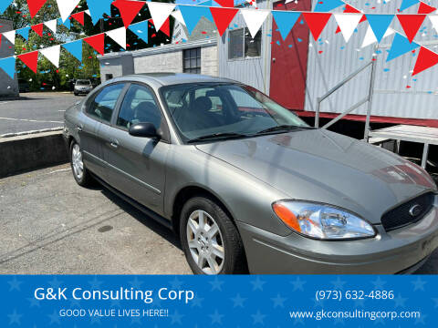 2004 Ford Taurus for sale at G&K Consulting Corp in Fair Lawn NJ