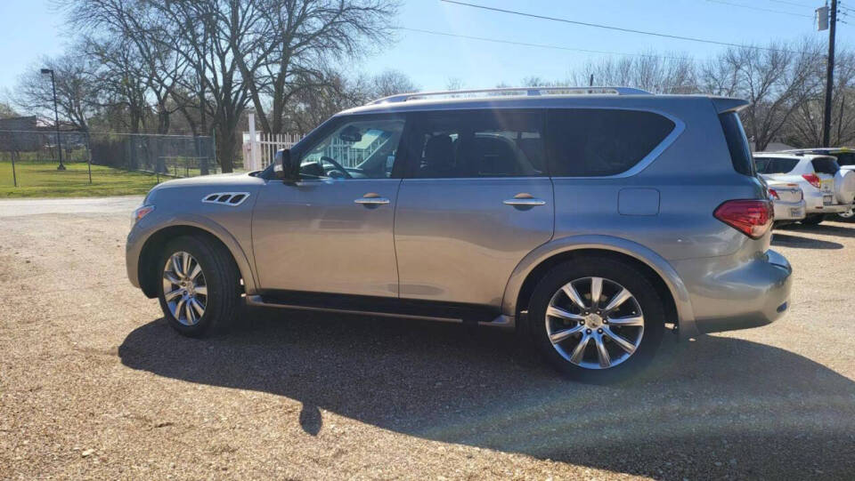 2012 INFINITI QX56 for sale at AUTHE VENTURES AUTO in Red Oak, TX