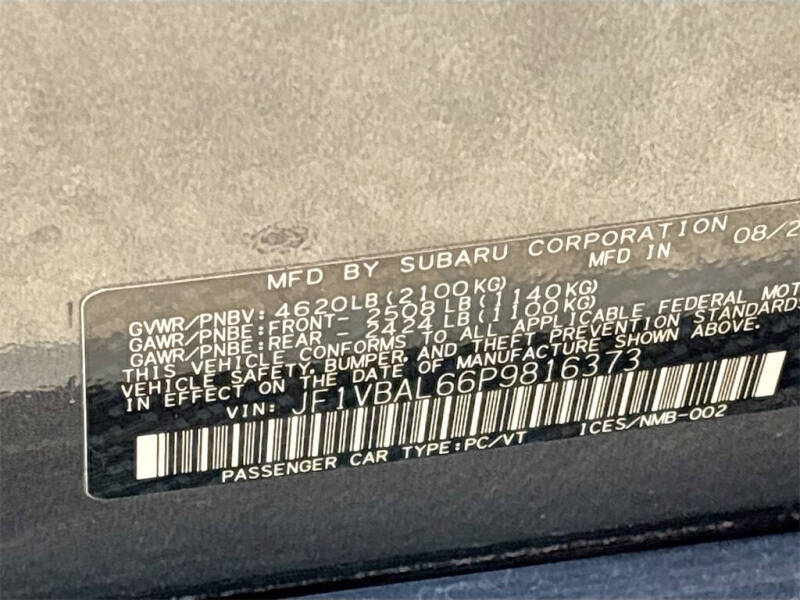 2023 Subaru WRX Limited