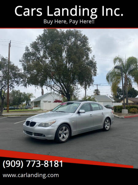 2007 BMW 5 Series for sale at Cars Landing Inc. in Colton CA