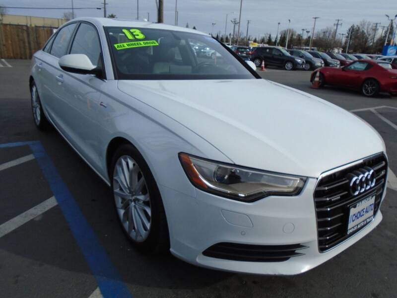 2013 Audi A6 for sale at Choice Auto & Truck in Sacramento CA