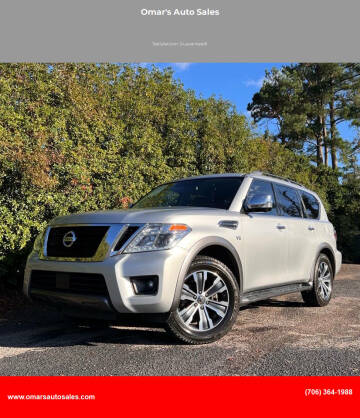 2019 Nissan Armada for sale at Omar's Auto Sales in Martinez GA