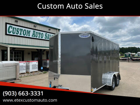 2022 Continental Cargo 7x14 Enclosed Trailer for sale at Custom Auto Sales - TRAILERS in Longview TX