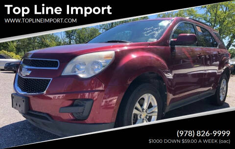 2012 Chevrolet Equinox for sale at Top Line Import of Methuen in Methuen MA