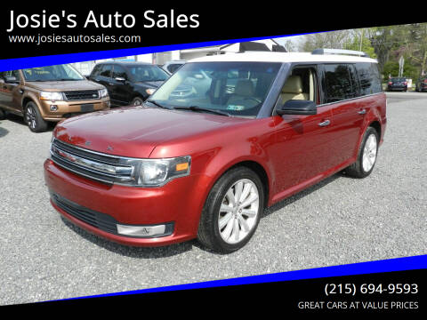 2015 Ford Flex for sale at Josie's Auto Sales in Gilbertsville PA