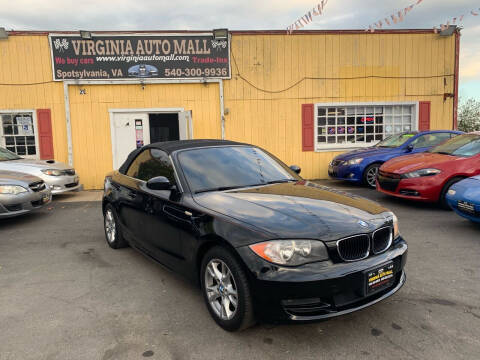 2009 BMW 1 Series for sale at Virginia Auto Mall in Woodford VA