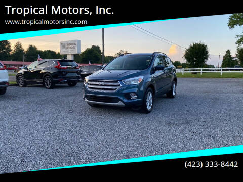 2018 Ford Escape for sale at Tropical Motors, Inc. in Riceville TN