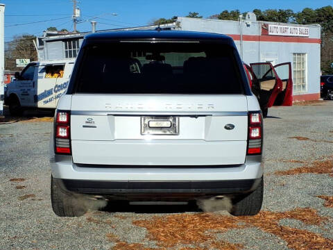 2016 Land Rover Range Rover Supercharged