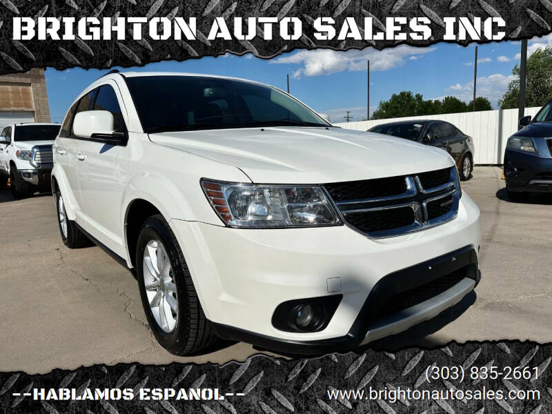 2014 Dodge Journey for sale at BRIGHTON AUTO SALES INC in Brighton CO