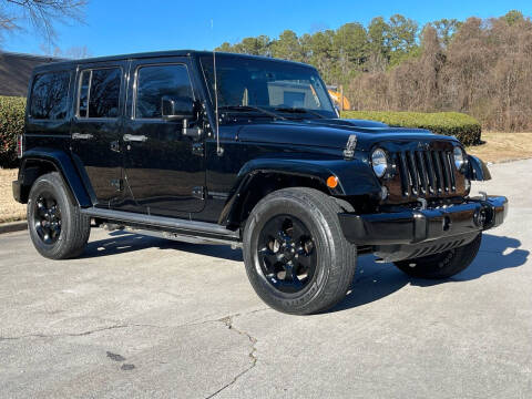 2015 Jeep Wrangler Unlimited for sale at United Luxury Motors in Stone Mountain GA