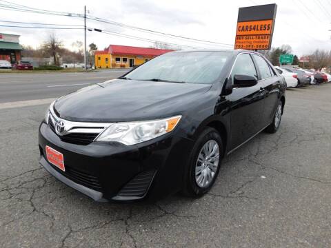 2013 Toyota Camry for sale at Cars 4 Less in Manassas VA