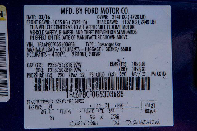 2016 Ford Mustang GT Premium