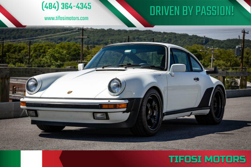 1986 Porsche 911 for sale at Tifosi Motors in Downingtown PA
