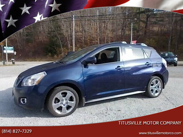 2009 Pontiac Vibe for sale at Titusville Motor Company in Titusville PA