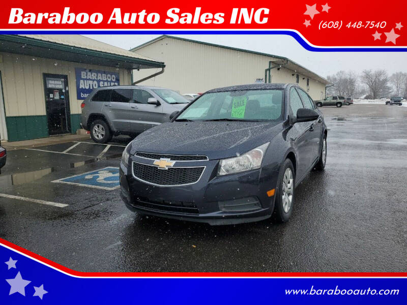 2014 Chevrolet Cruze for sale at Baraboo Auto Sales INC in Baraboo WI