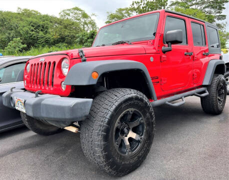 2018 Jeep Wrangler JK Unlimited for sale at PONO'S USED CARS in Hilo HI