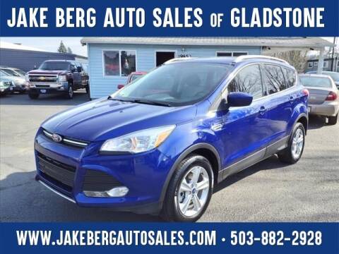 2014 Ford Escape for sale at Jake Berg Auto Sales in Gladstone OR