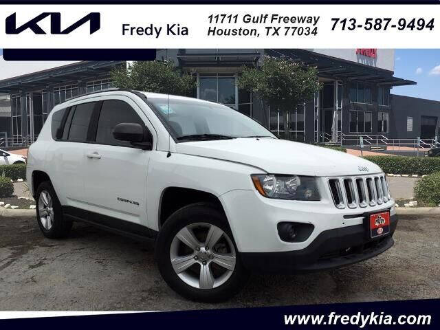 2015 Jeep Compass for sale at Fredy Cars on West 43rd in Houston TX