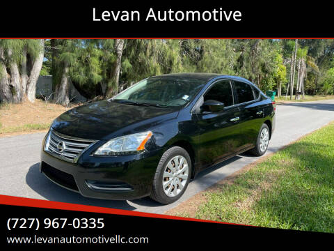 2015 Nissan Sentra for sale at Levan Automotive in Largo FL