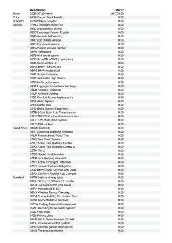 2026 BMW X7 xDrive40i