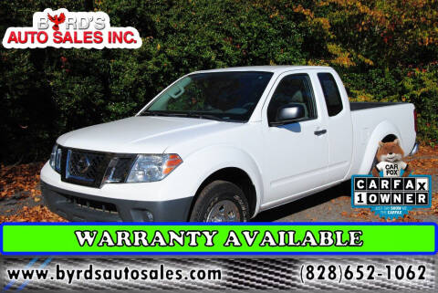 2018 Nissan Frontier for sale at Byrds Auto Sales in Marion NC