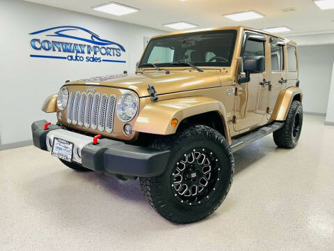 2015 Jeep Wrangler Unlimited for sale at Conway Imports in Streamwood IL