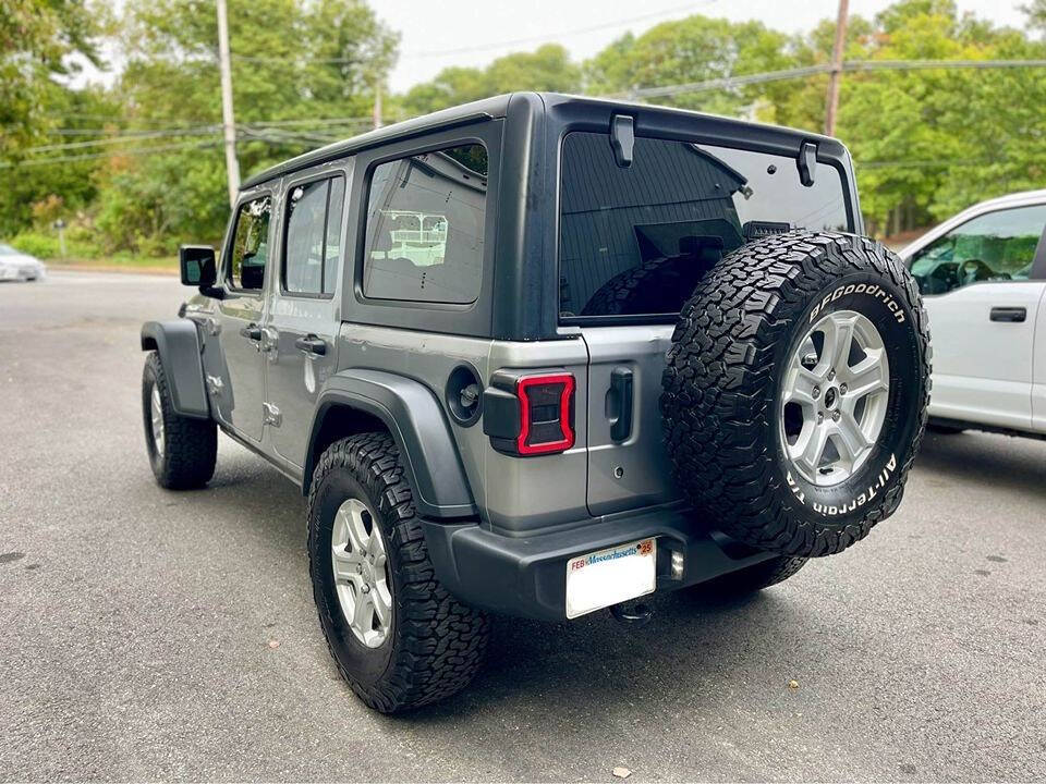 2018 Jeep Wrangler Unlimited for sale at TJ MOTORS in Leominster, MA