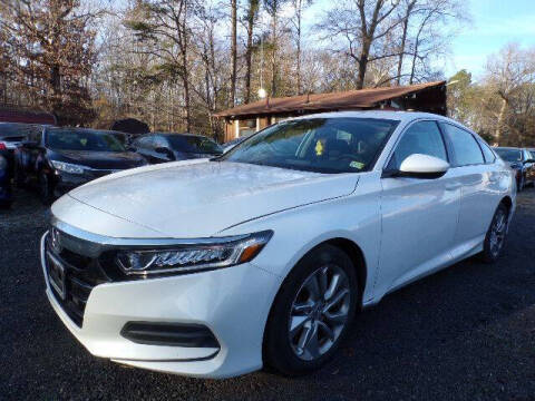 2018 Honda Accord for sale at Select Cars Of Thornburg in Fredericksburg VA