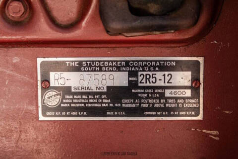 1950 Studebaker 2R5