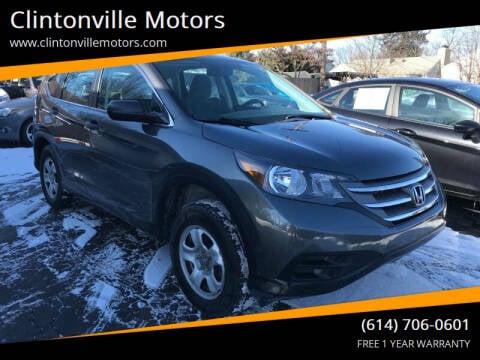 2014 Honda CR-V for sale at Clintonville Motors in Columbus OH