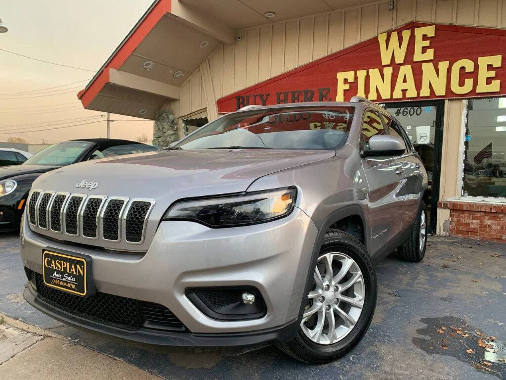 2019 Jeep Cherokee for sale at Caspian Auto Sales in Oklahoma City, OK