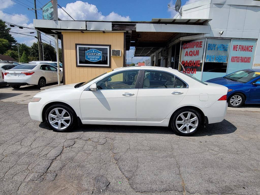 2005 Acura TSX for sale at DAGO'S AUTO SALES LLC in Dalton, GA