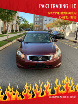 2009 Honda Accord for sale at Pak1 Trading LLC in South Hackensack NJ