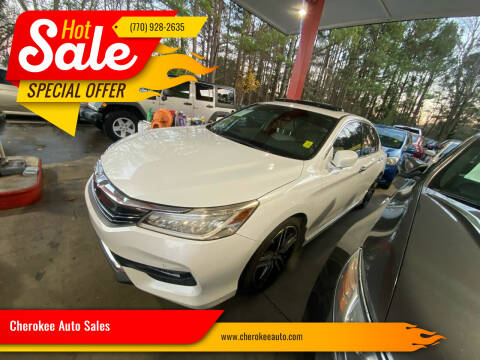 2017 Honda Accord for sale at Cherokee Auto Sales in Acworth GA