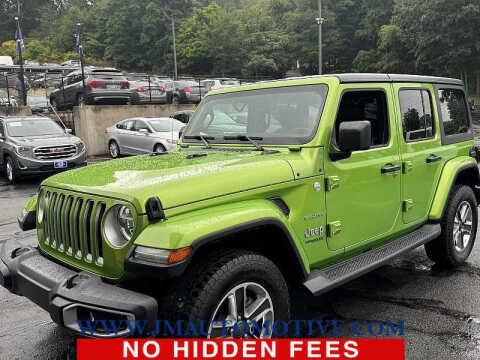 2018 Jeep Wrangler Unlimited for sale at J & M Automotive in Naugatuck CT