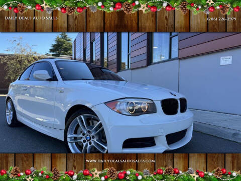 2012 BMW 1 Series for sale at DAILY DEALS AUTO SALES in Seattle WA